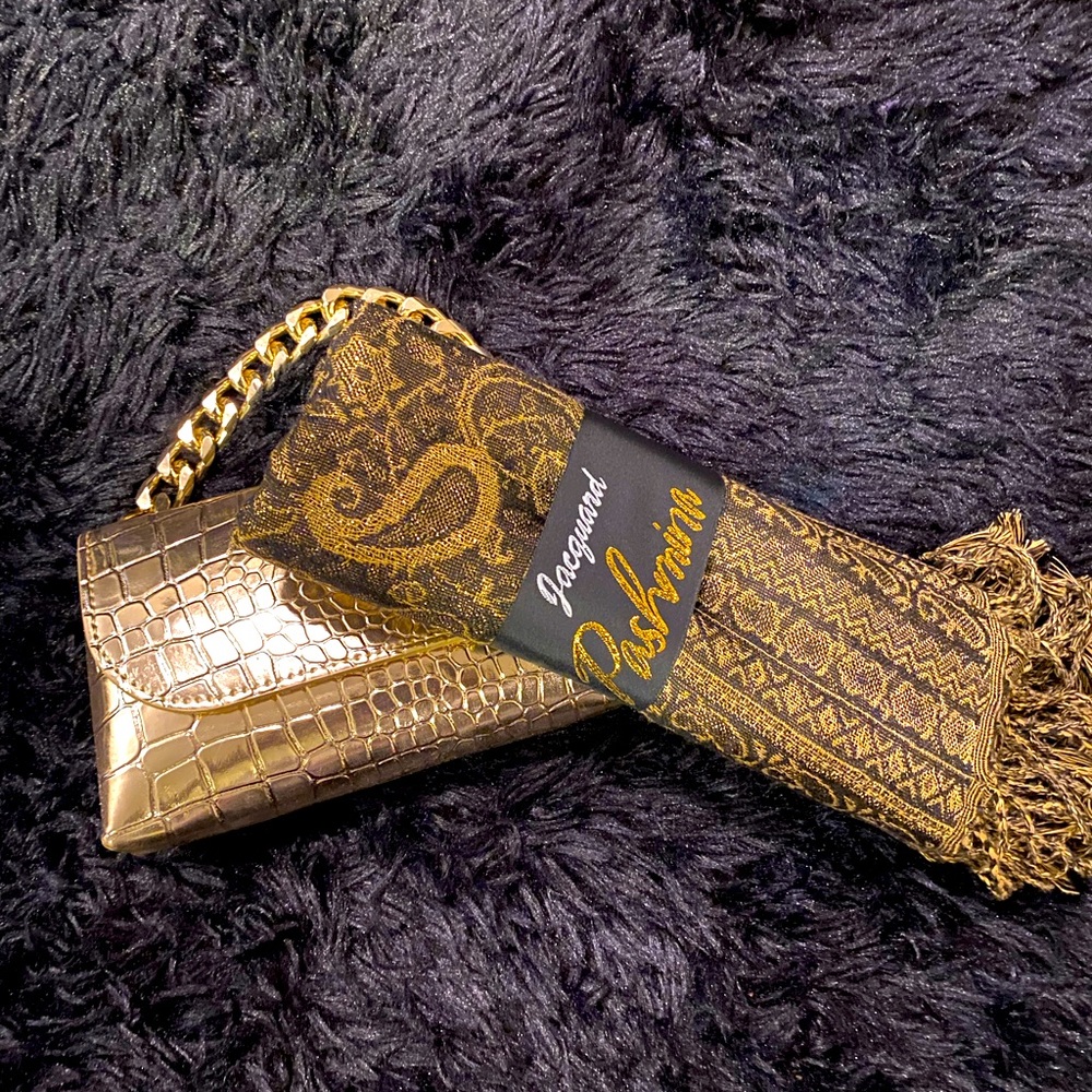 Gold Scarf